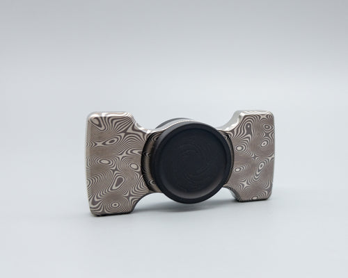 Mini Falcon - Blasted Stainless - Laser Annealed Pattern